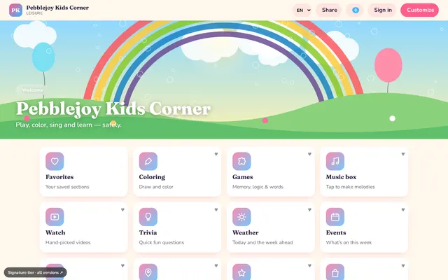 Kids clubs, play spaces & family centers demo
